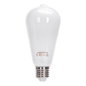 LED-gloeilamp ST64 E27/8W/230V 6500K - Aigostar