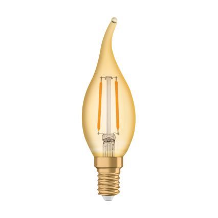 LED gloeilamp VINTAGE FILAMENT E14/1,5W/230V 2400K - Osram