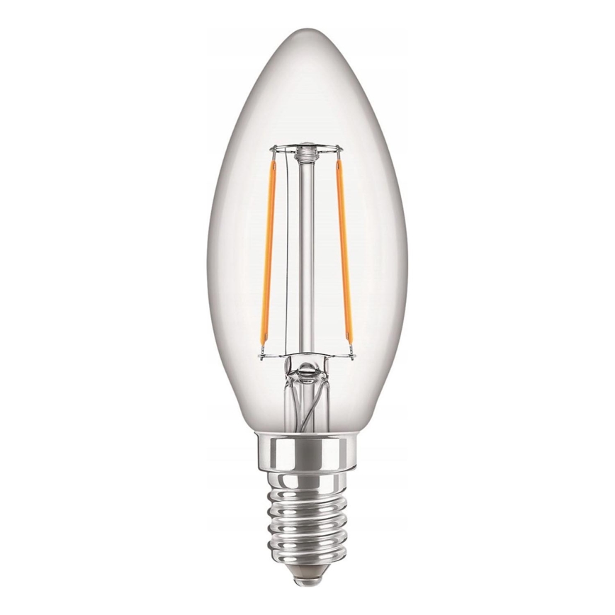 LED-gloeilamp VINTAGE Philips Pila E14/2W/230V 2700K