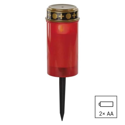 LED Grafkaars LED/2xAA IP44