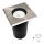 LED Grondspot voor buiten 1xGU10/6W/230V IP44 mat chroom