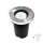 LED Grondspot voor buiten 1xGU10/6W/230V IP67 mat chroom