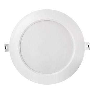 LED Hang plafondverlichting CIRCLE LED/12W/230V 4000K diameter 17 cm wit