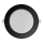 LED Hang plafondverlichting CIRCLE LED/12W/230V 4000K diameter 17 cm zwart