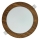 LED Hang plafondverlichting CIRCLE LED/12W/230V 4200K diameter 16,7 cm bruin