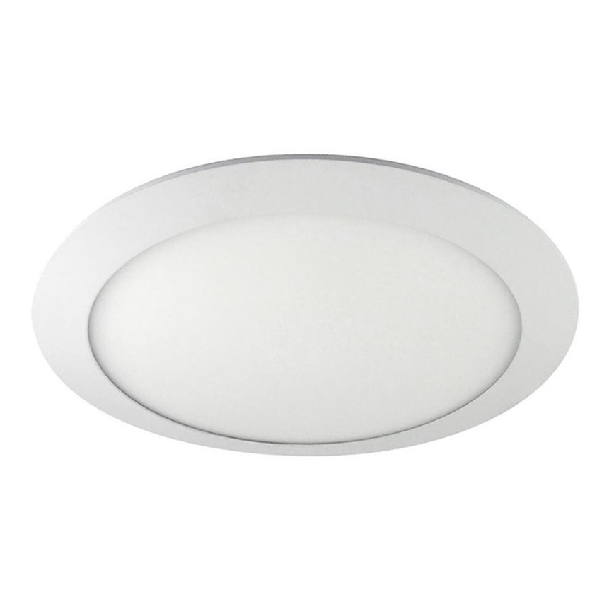 LED Hang plafondverlichting CIRCLE LED/12W/230V 6500K diameter 17,5 cm wit