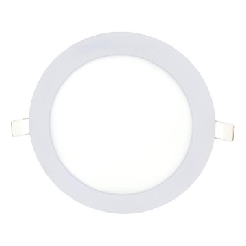 LED Hang plafondverlichting CIRCLE LED/15W/230V 6500K diameter 18,8 cm wit