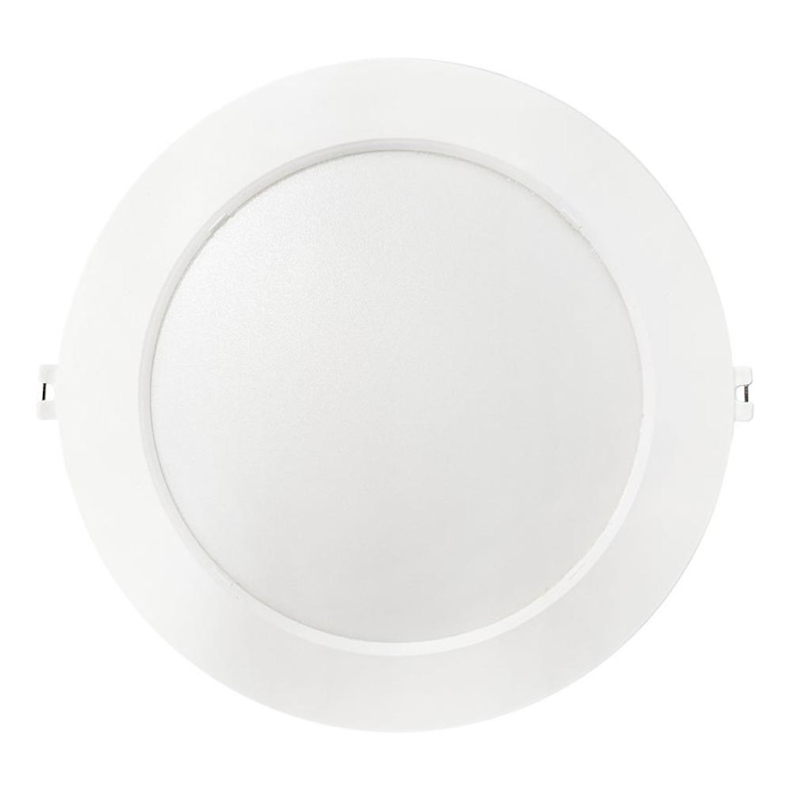 LED Hang plafondverlichting CIRCLE LED/18W/230V 4000K diameter 22 cm wit