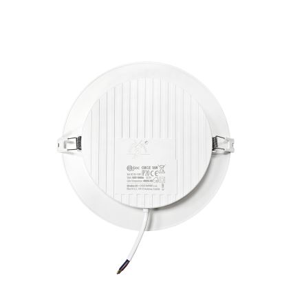 LED Hang plafondverlichting CIRCLE LED/18W/230V 4000K diameter 22 cm wit