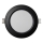 LED Hang plafondverlichting CIRCLE LED/6W/230V 4000K diameter 12 cm zwart