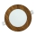 LED Hang plafondverlichting CIRCLE LED/6W/230V 4200K diameter 11,8 cm bruin