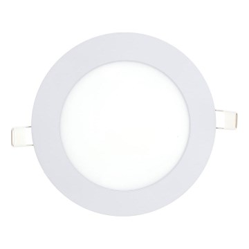 LED Hang plafondverlichting CIRCLE LED/9W/230V 6500K diameter 14,5 cm wit