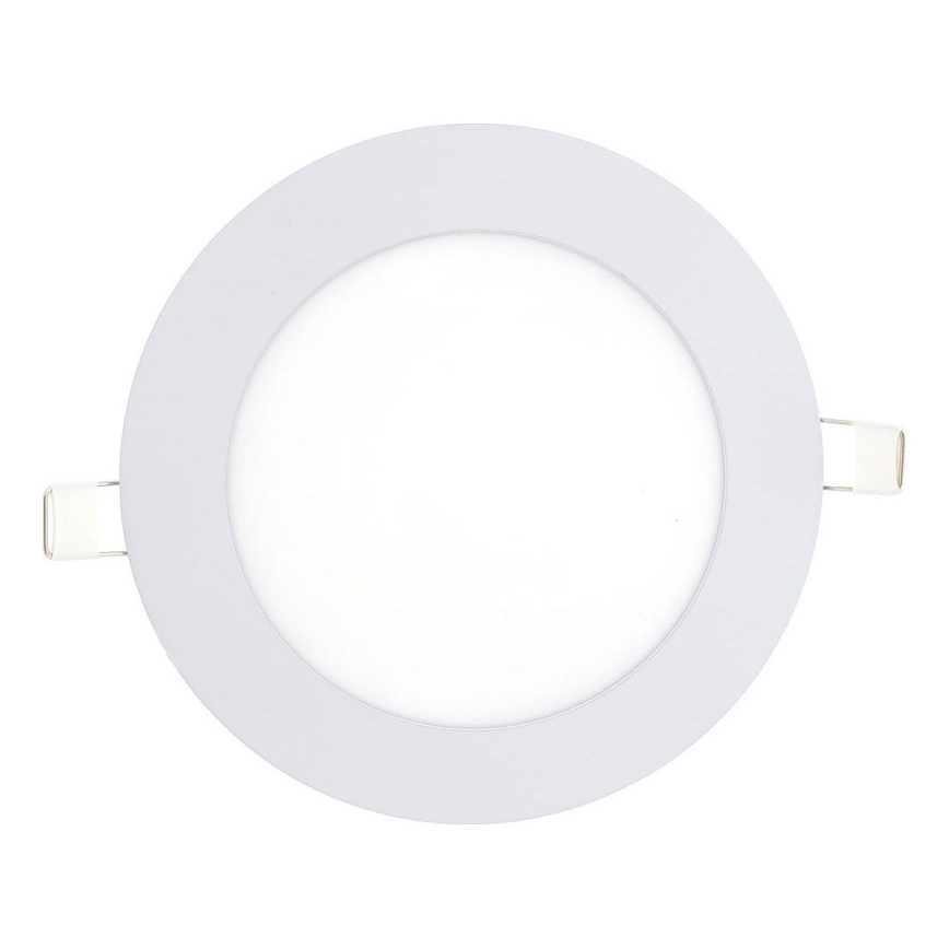 LED Hang plafondverlichting CIRCLE LED/9W/230V 6500K diameter 14,5 cm wit