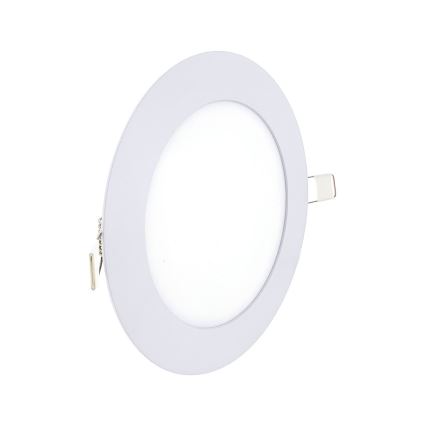 LED Hang plafondverlichting CIRCLE LED/9W/230V 6500K diameter 14,5 cm wit