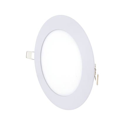LED Hang plafondverlichting CIRCLE LED/9W/230V 6500K diameter 14,5 cm wit