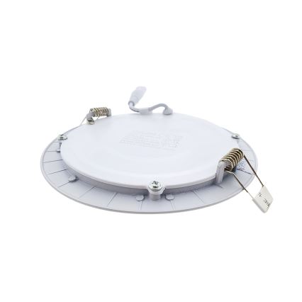LED Hang plafondverlichting CIRCLE LED/9W/230V 6500K diameter 14,5 cm wit