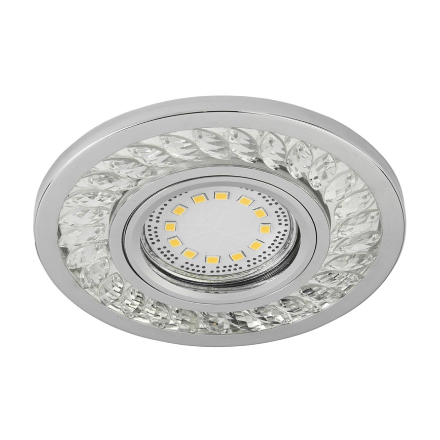 LED Hang plafondverlichting EYE 1xGU10/50W + LED/3W/230V