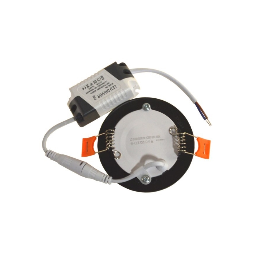 LED Hang plafondverlichting GERD LED/3W/230V 4000K zwart