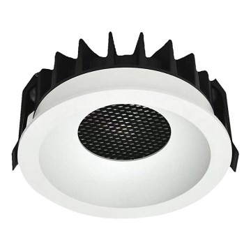 LED Hang plafondverlichting LED/12W/230V 3000/4000/6400K ø 8,6 cm wit