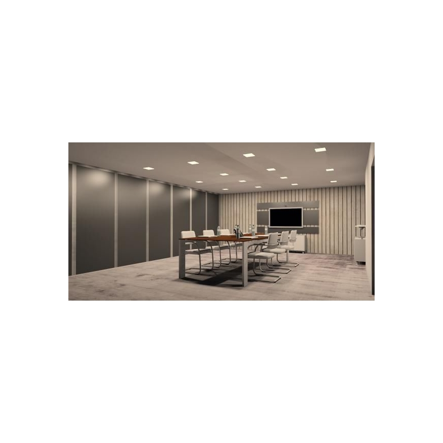 LED Hang plafondverlichting LED/12W/230V