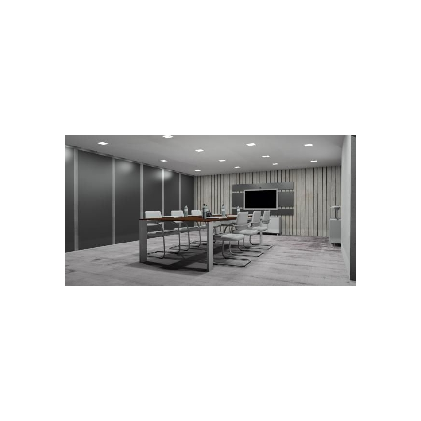 LED Hang plafondverlichting LED/12W/230V