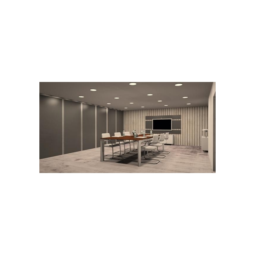 LED Hang plafondverlichting LED/12W/230V IP40