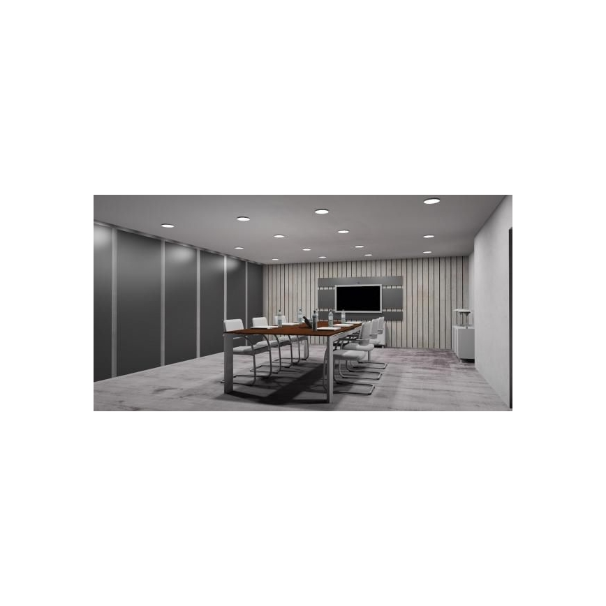 LED Hang plafondverlichting LED/12W/230V IP40