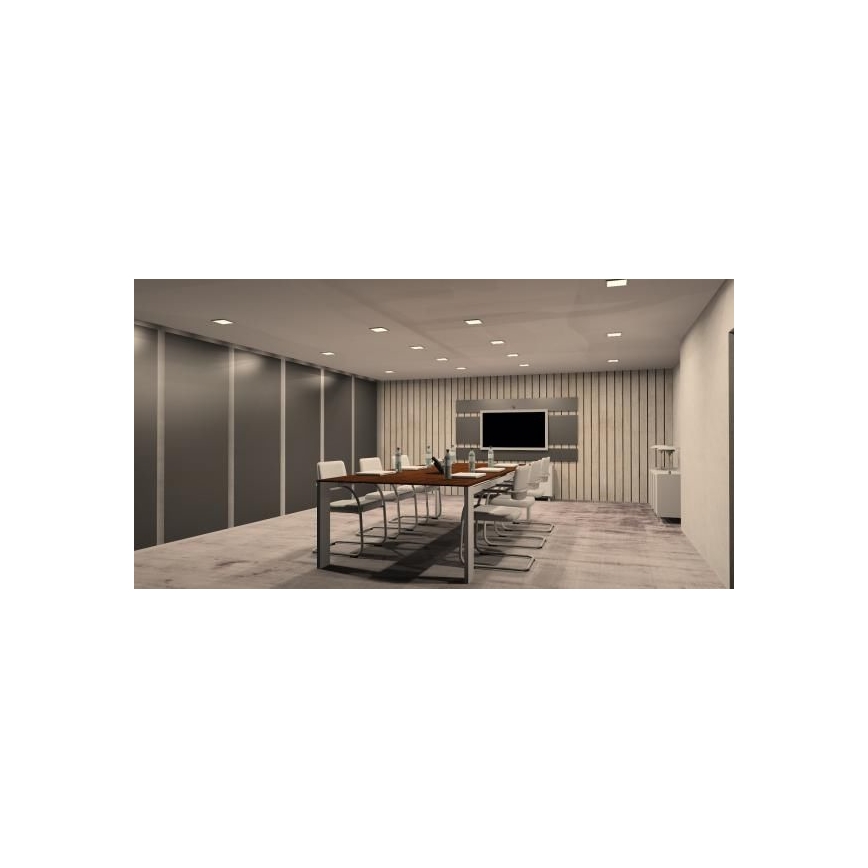 LED Hang plafondverlichting LED/12W/230V IP40