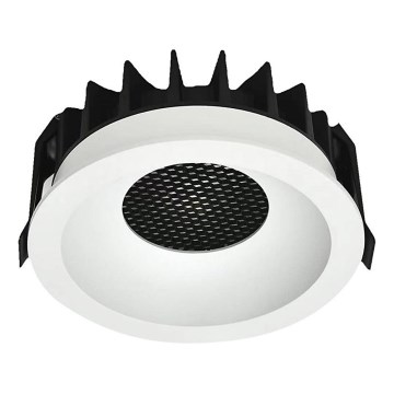 LED Hang plafondverlichting LED/18W/230V 3000/4000/6400K diameter 10,6 cm wit