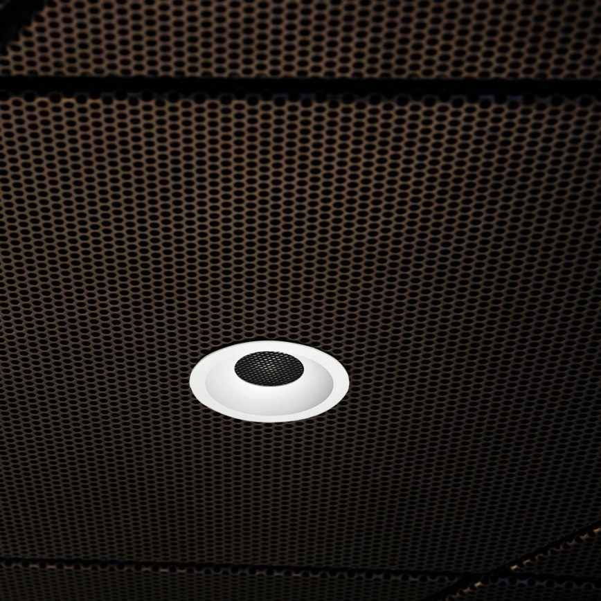 LED Hang plafondverlichting LED/18W/230V 3000/4000/6400K diameter 10,6 cm wit