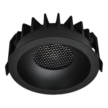 LED Hang plafondverlichting LED/18W/230V 3000/4000/6400K ø 10,6 cm zwart