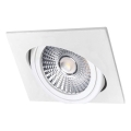 LED Hang plafondverlichting LED/18W/230V 3000K 11,5x11,5 cm wit