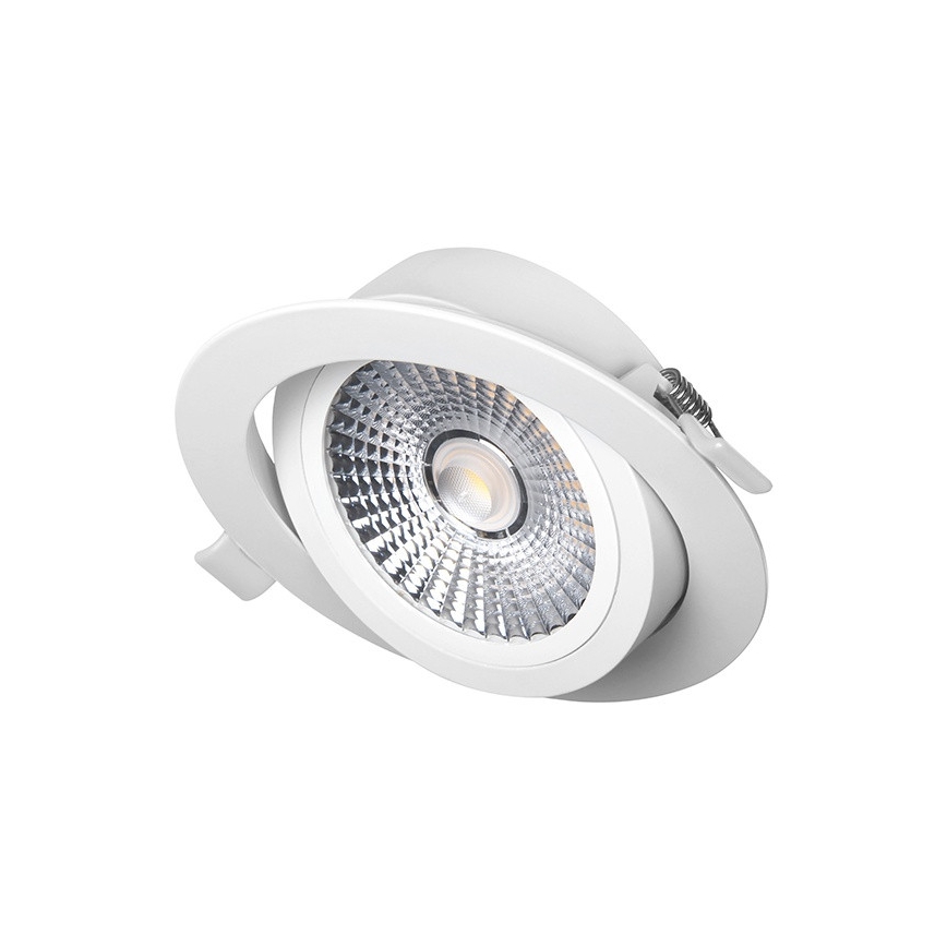 LED Hang plafondverlichting LED/18W/230V 3000K diameter 11,5 cm wit