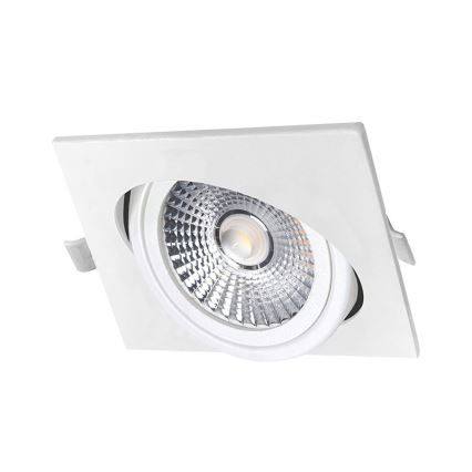 LED Hang plafondverlichting LED/18W/230V 4000K 11,5x11,5 cm wit
