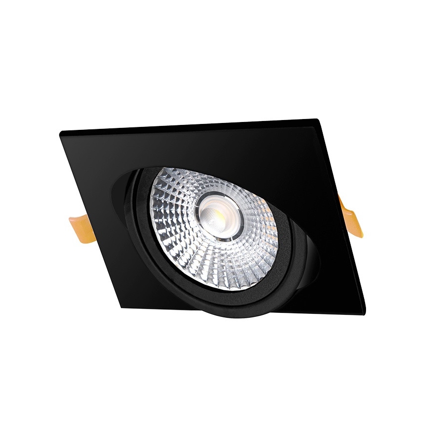 LED Hang plafondverlichting LED/18W/230V 4000K 11,5x11,5 cm zwart
