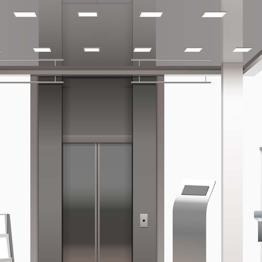 LED Hang plafondverlichting LED/24W/230V 29,5x29,5 cm 6500K wit