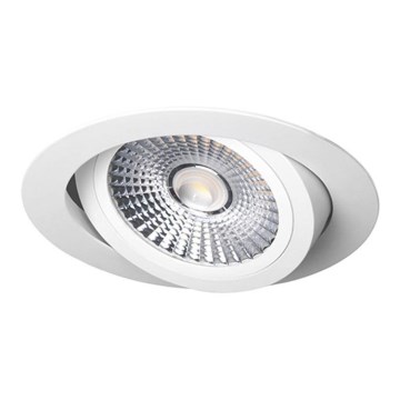 LED Hang plafondverlichting LED/6W/230V 3000K diameter 8,5 cm wit
