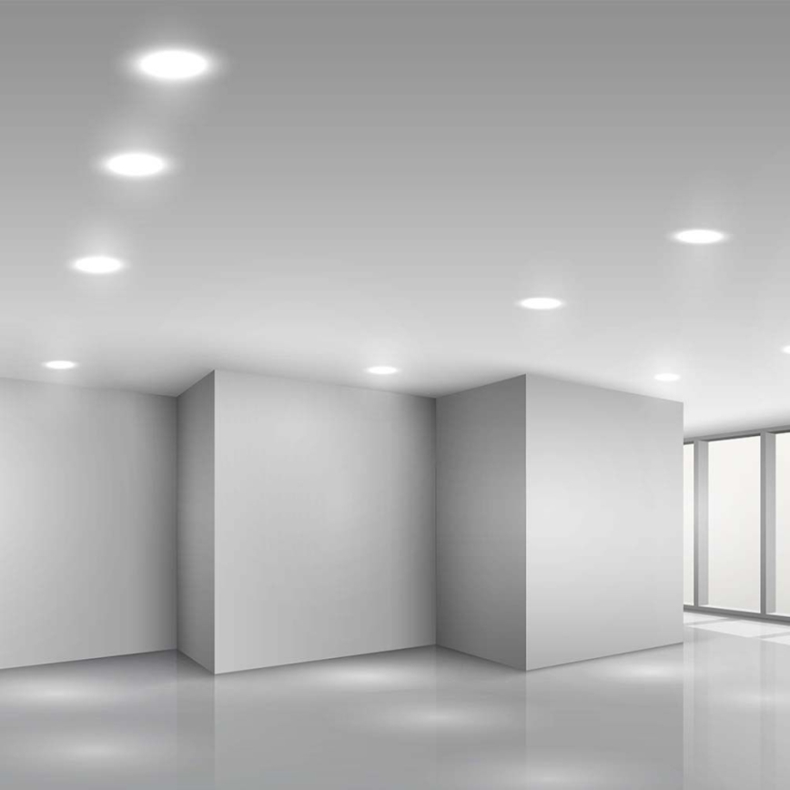 LED Hang plafondverlichting LED/6W/230V diameter 12 cm 4000K wit