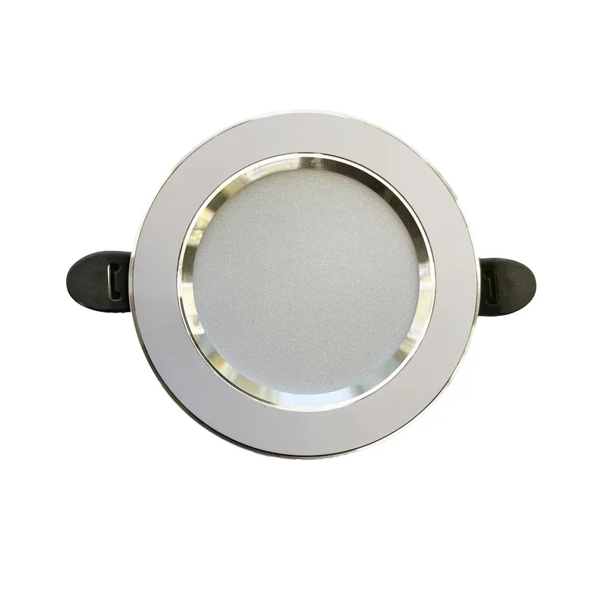 LED Hang plafondverlichting LED/7,5W/230V 4000K wit/zilver