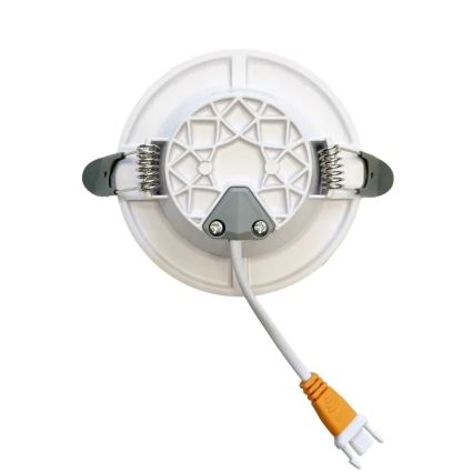 LED Hang plafondverlichting LED/7,5W/230V 4000K wit/zilver