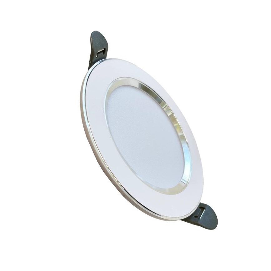 LED Hang plafondverlichting LED/7,5W/230V 4000K wit/zilver