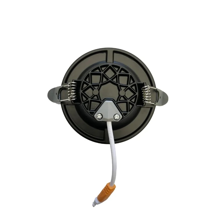 LED Hang plafondverlichting LED/7,5W/230V 4000K zwart/goud
