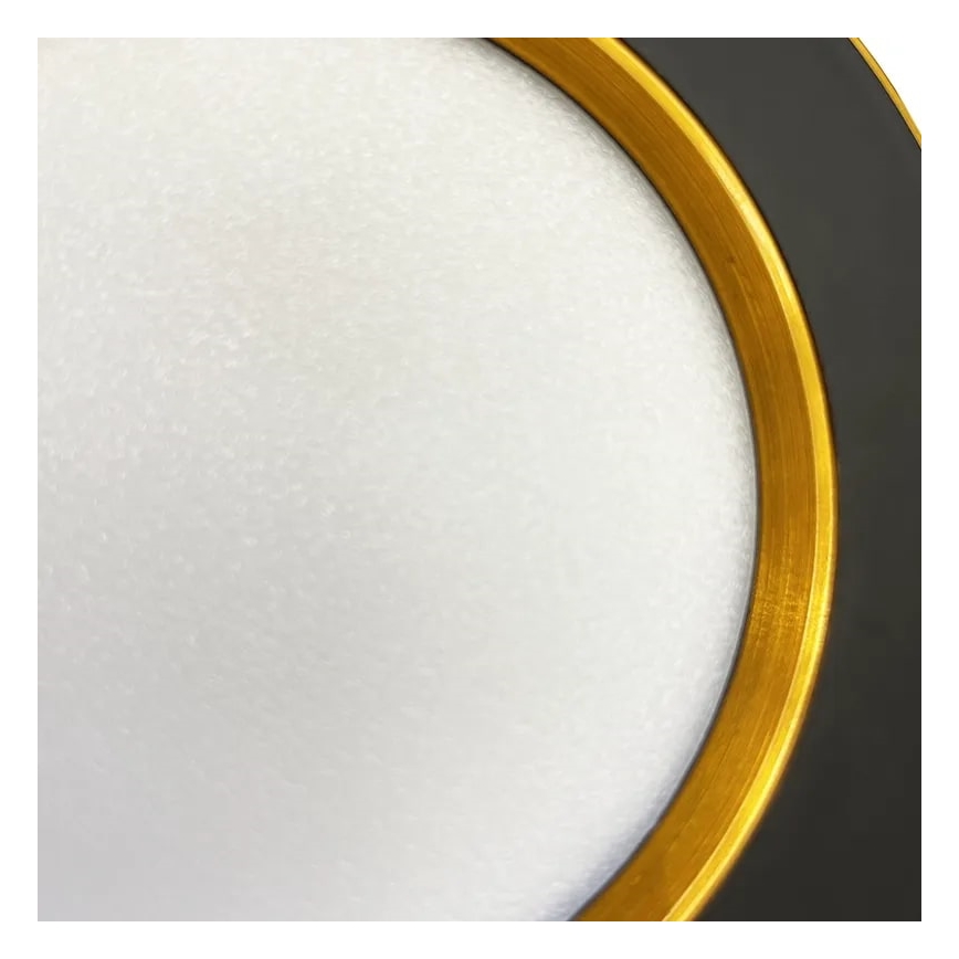 LED Hang plafondverlichting LED/7,5W/230V 4000K zwart/goud