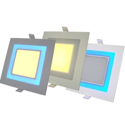 LED Hang plafondverlichting PELLO LED/6W/230V 3000K blauw lamp