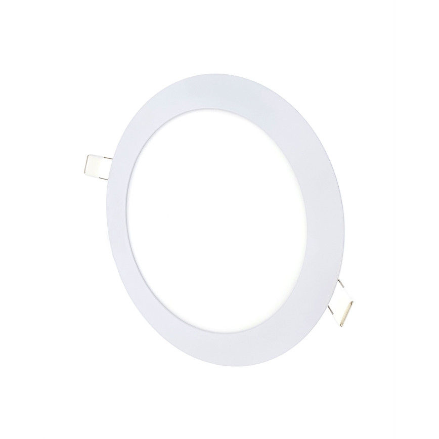 LED Hang plafondverlichting QTEC LED/12W/230V 6500K diameter 16,7 cm