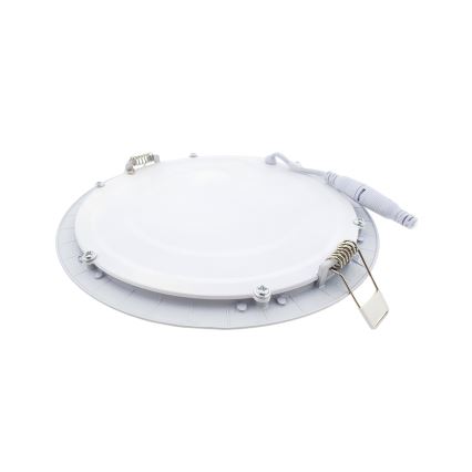 LED Hang plafondverlichting QTEC LED/12W/230V 6500K diameter 16,7 cm