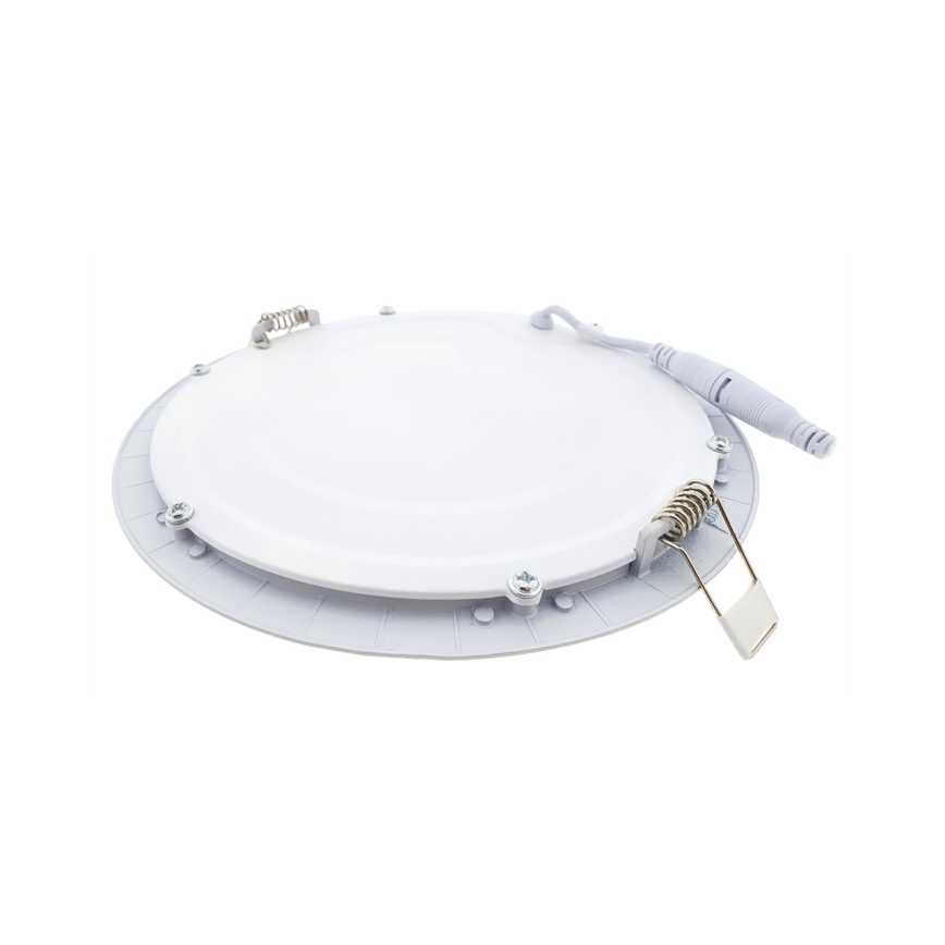 LED Hang plafondverlichting QTEC LED/12W/230V 6500K diameter 16,7 cm