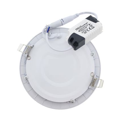 LED Hang plafondverlichting QTEC LED/24W/230V 2700K diameter 29,6 cm