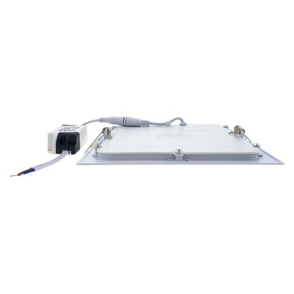 LED Hang plafondverlichting QTEC LED/24W/230V 6500K 29,2x29,2 cm