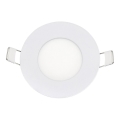 LED Hang plafondverlichting QTEC LED/3W/230V 2700K diameter 8,3 cm